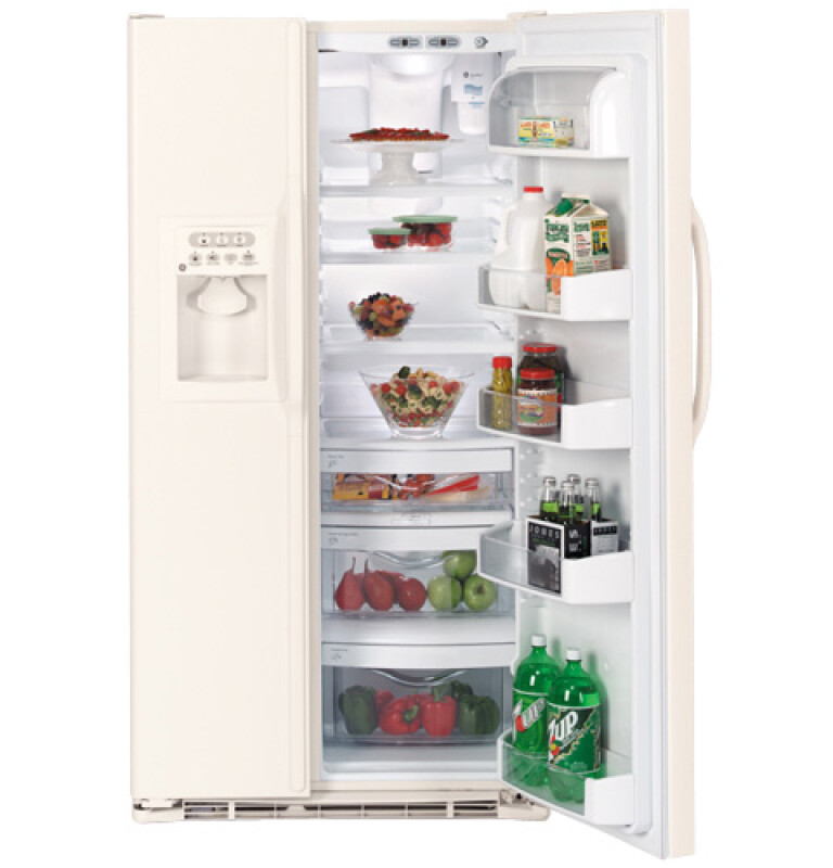 Buy GE ENERGY STAR 25.4 Cu. Ft. SidebySide Refrigerator GSS25TGPCC